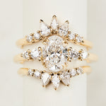 Oval Lab Grown Diamond Engagement Ring