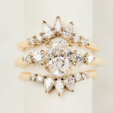 Oval Lab Grown Diamond Engagement Ring