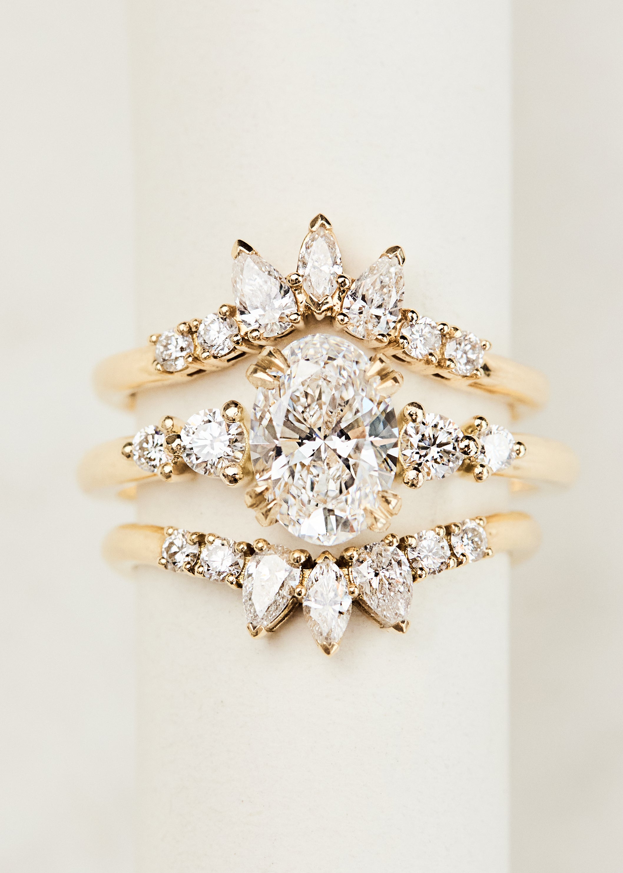 Oval Lab Grown Diamond Engagement Ring