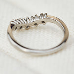 diamond gaia wedding band in platinum