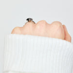 2ct Salt & Pepper Diamond Engagement Ring