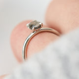 0.90ct Oval Shape Diamond Engagement Ring