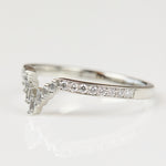 Platinum diamond wedding ring women