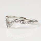 Platinum diamond wedding ring women