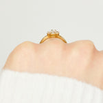 Lab grown diamond ring uk