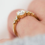 Oval Lab Grown Diamond Engagement Ring