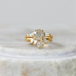 18ct yellow gold diamond wedding ring women