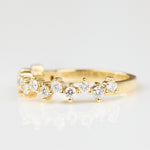 18ct yellow gold diamond Wedding ring women 