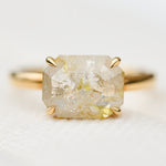 Coloured gemstone engagement rings