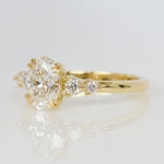 Oval Lab Grown Diamond Engagement Ring