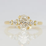Oval Lab Grown Diamond Engagement Ring
