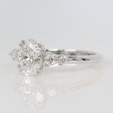 Oval Lab Grown Diamond Engagement Ring