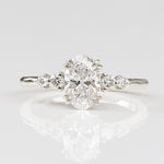 Oval Lab Grown Diamond Engagement Ring