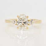 Oval Lab Grown Diamond Engagement Ring