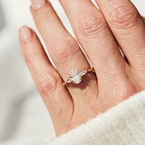 Oval Lab Grown Diamond Engagement Ring