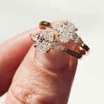 Oval Lab Grown Diamond Engagement Ring