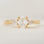 Oval Lab Grown Diamond Engagement Ring