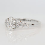 Oval Lab Grown Diamond Engagement Ring