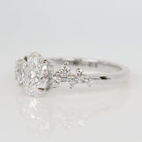 Oval Lab Grown Diamond Engagement Ring