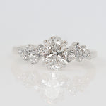 Oval Lab Grown Diamond Engagement Ring