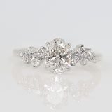 Oval Lab Grown Diamond Engagement Ring