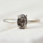 0.90ct Oval Shape Diamond Engagement Ring