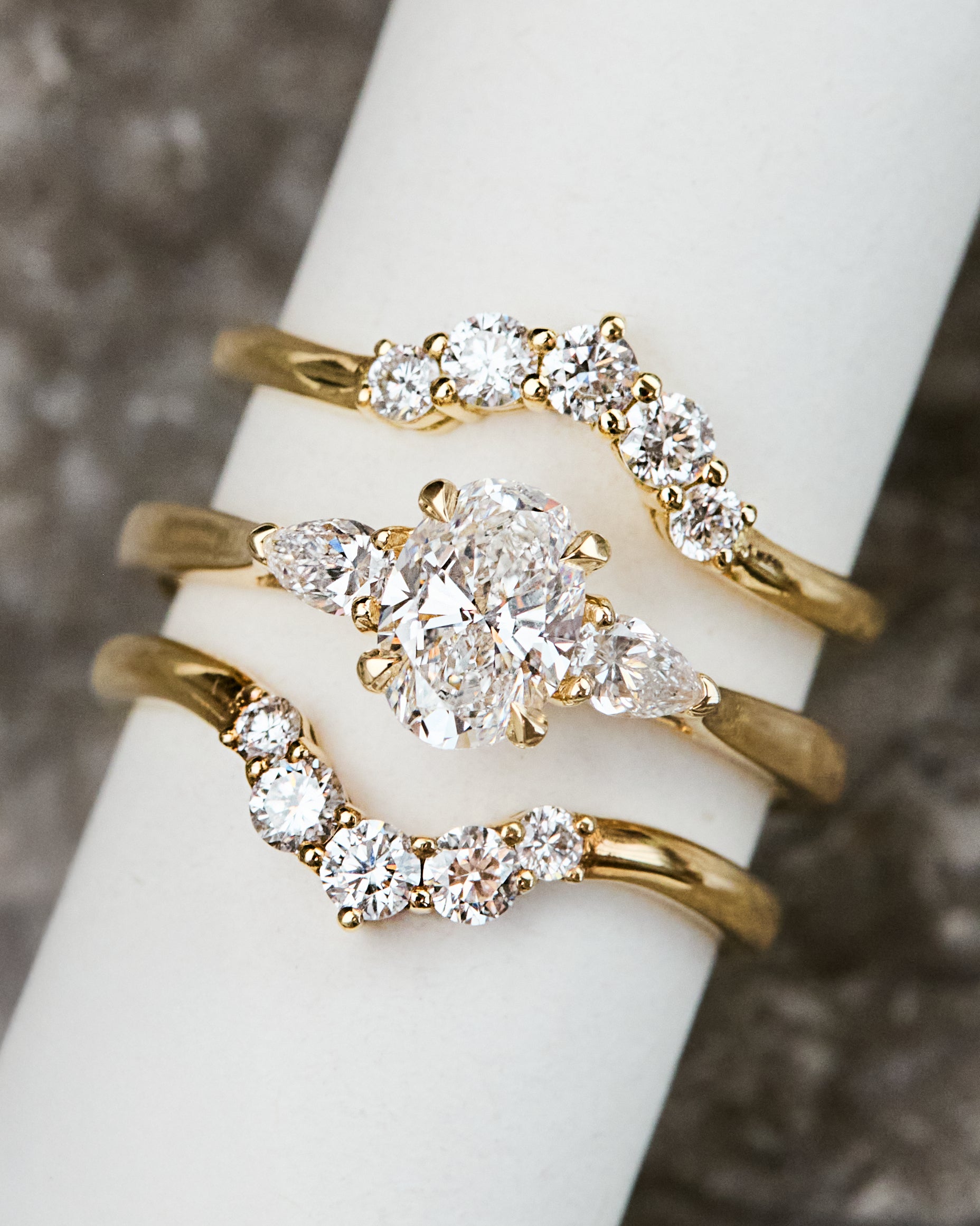 Oval Lab Grown Diamond Engagement Ring