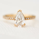 Pear Lab-Grown Diamond Engagement Ring