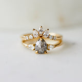 18ct yellow gold diamond wedding ring women