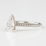 Pear Lab-Grown Diamond Engagement Ring