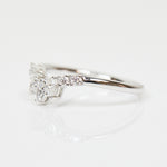 Platinum diamond wedding ring women