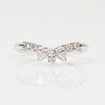 Platinum diamond wedding ring women