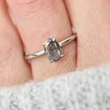 0.90ct Oval Shape Diamond Engagement Ring