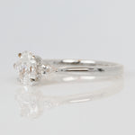 Oval Lab Grown Diamond Engagement Ring