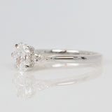 Oval Lab Grown Diamond Engagement Ring