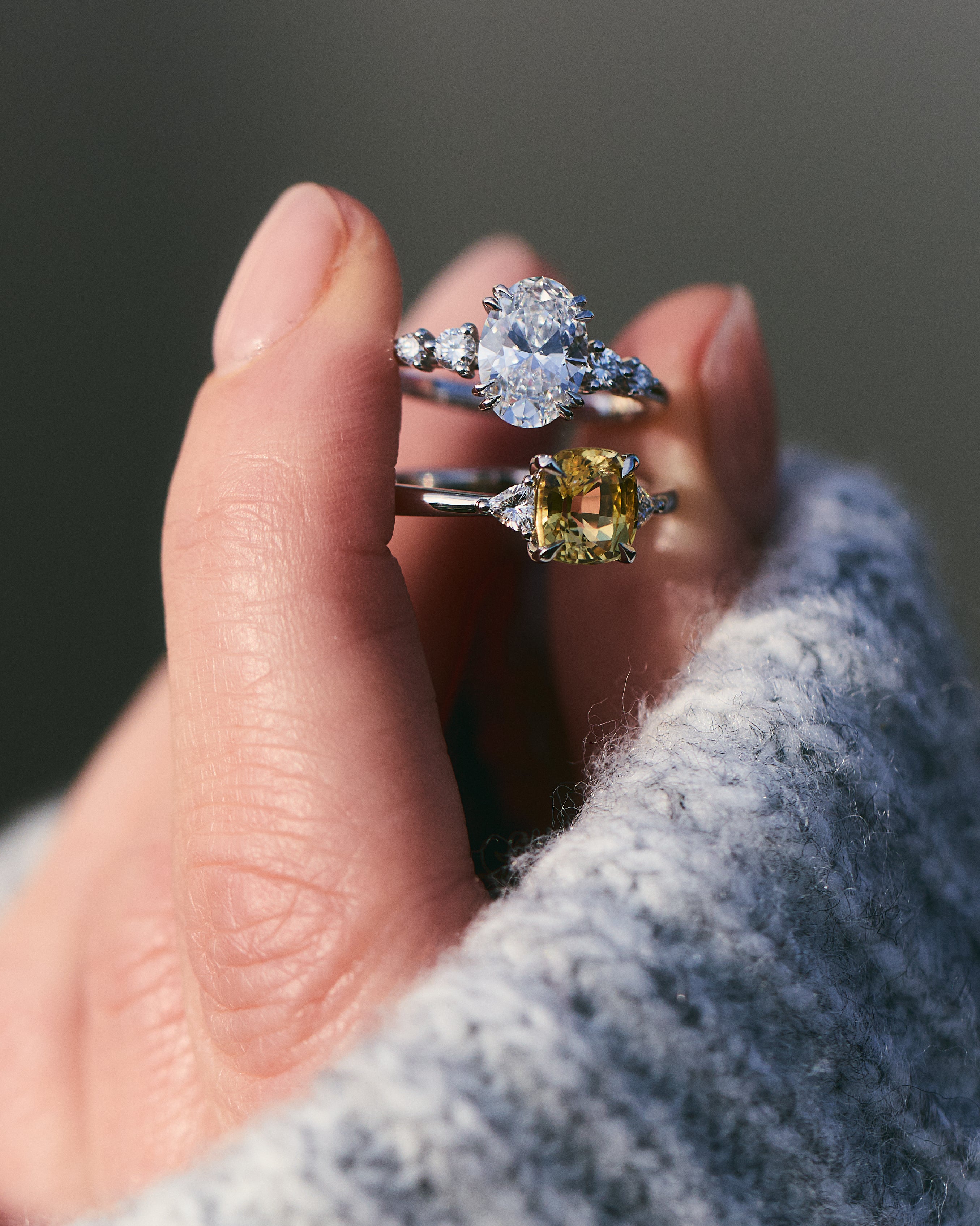 platinum ring duo