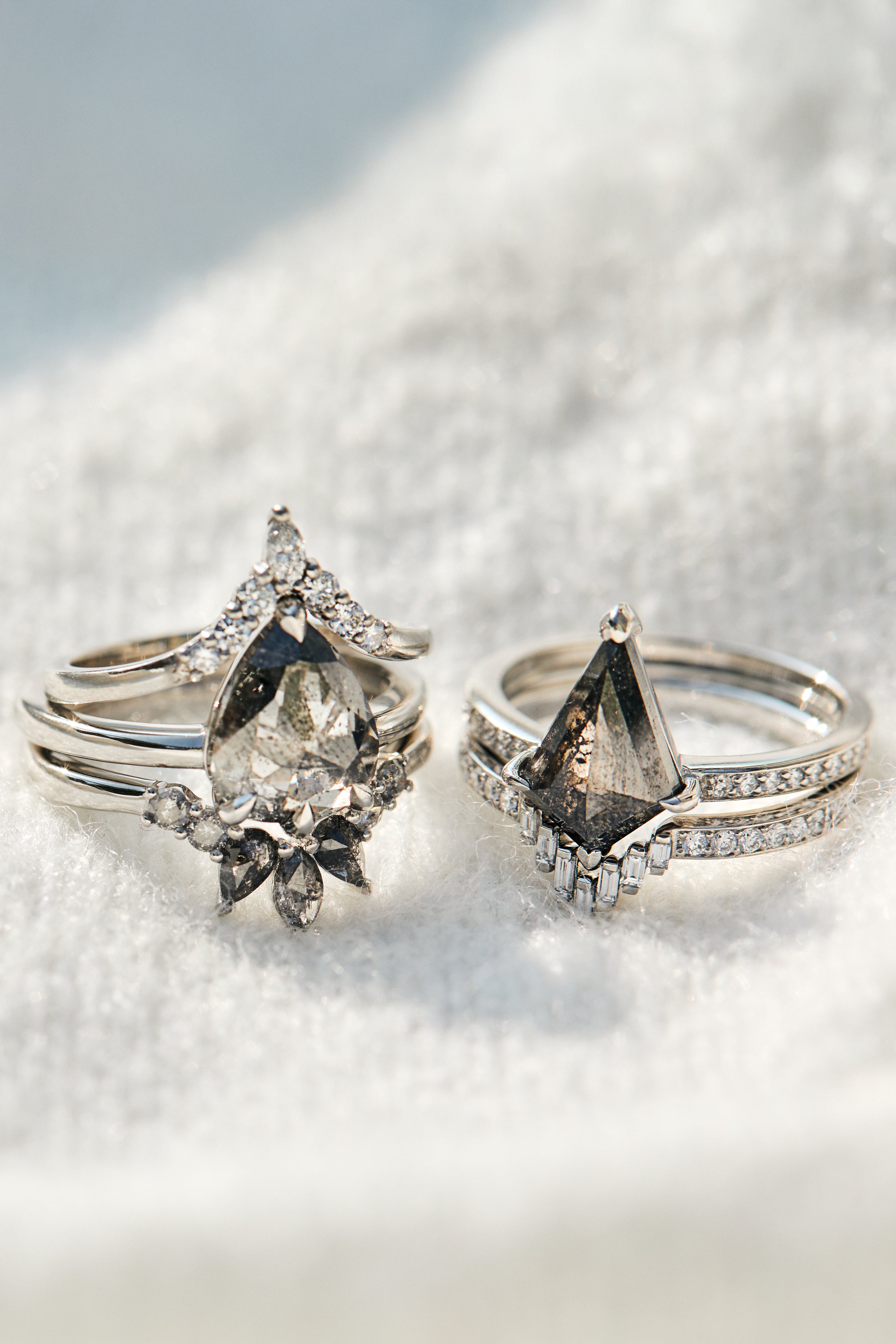 Platinum diamond wedding ring women