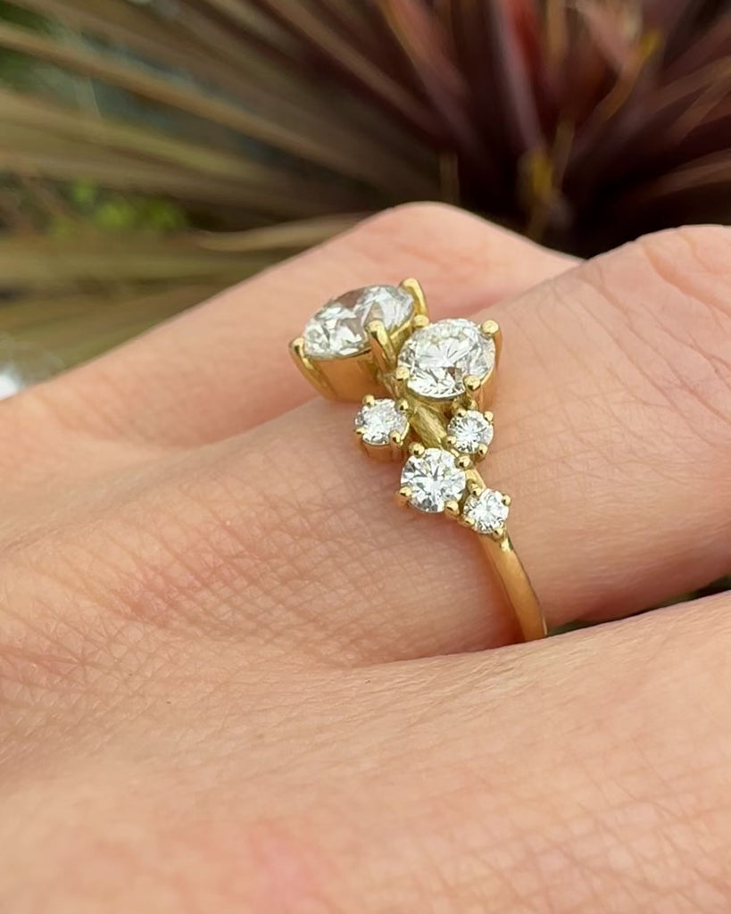 Lab grown diamond ring uk