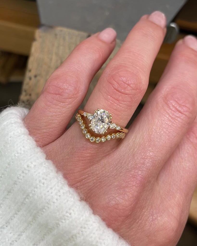 Lab grown diamond ring uk