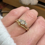 Bespoke Fitted Curved Wedding Ring