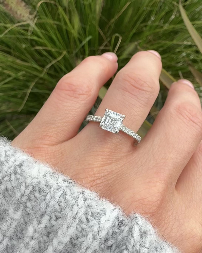 Custom engagement rings