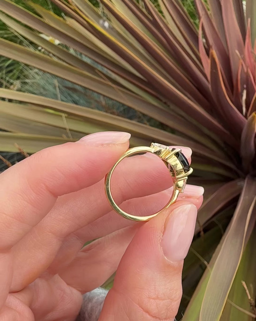 Sapphire engagement rings UK