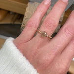 Sophia Perez Jewellery Engagement Ring Peach Diamond Ring