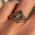 Platinum diamond wedding ring women