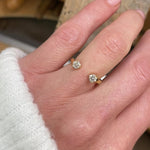 18ct yellow gold diamond wedding ring women