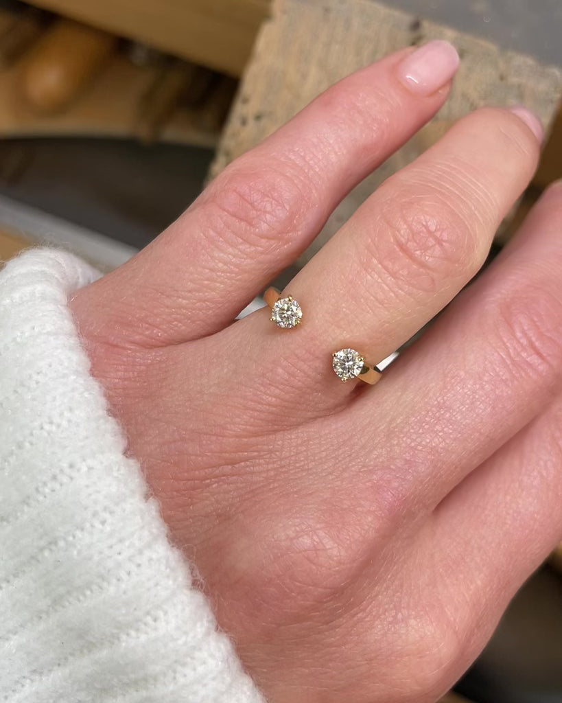 18ct yellow gold diamond wedding ring women