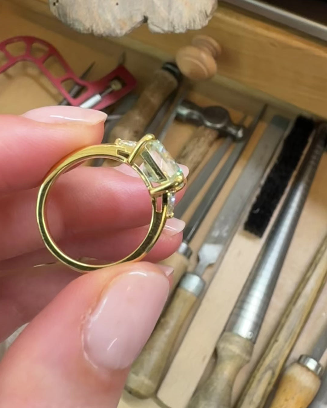 Unique engagement ring UK