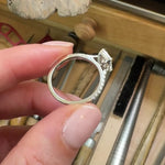 ​Lab grown diamond ring uk