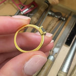 Custom engagement rings