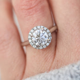Round Brilliant Cut Lab-Grown Diamond Engagement Ring